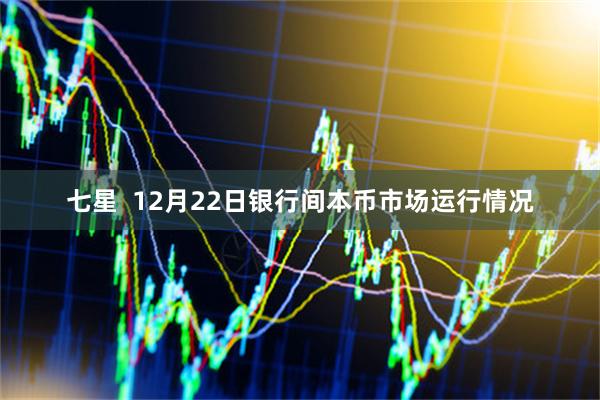 七星  12月22日银行间本币市场运行情况