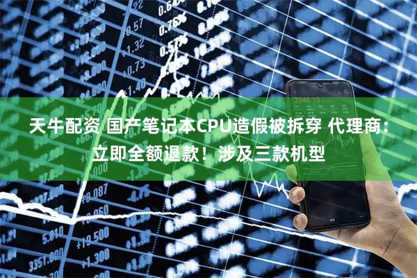 天牛配资 国产笔记本CPU造假被拆穿 代理商：立即全额退款！涉及三款机型