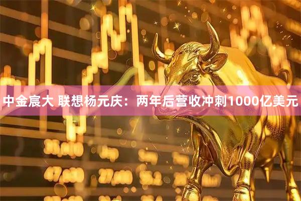 中金宸大 联想杨元庆：两年后营收冲刺1000亿美元